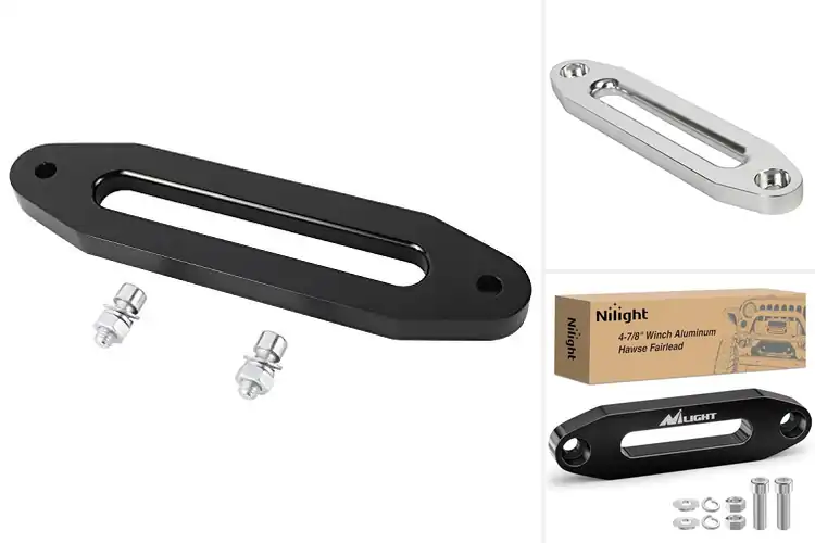 Detailed view of Best Synthetic Winch Line Fairleads