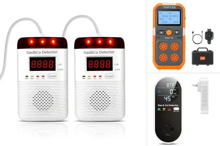 Detailed view of Best Visual And Audio Alarm For Gas And CO