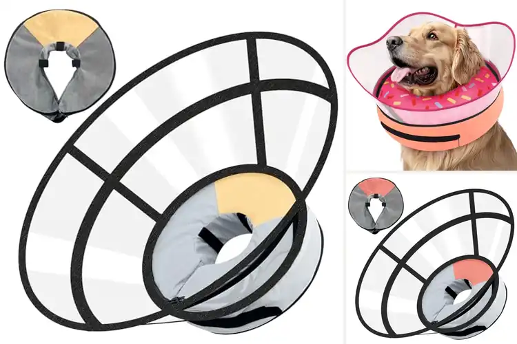 Detailed view of Best Washable Dog Cone Cover