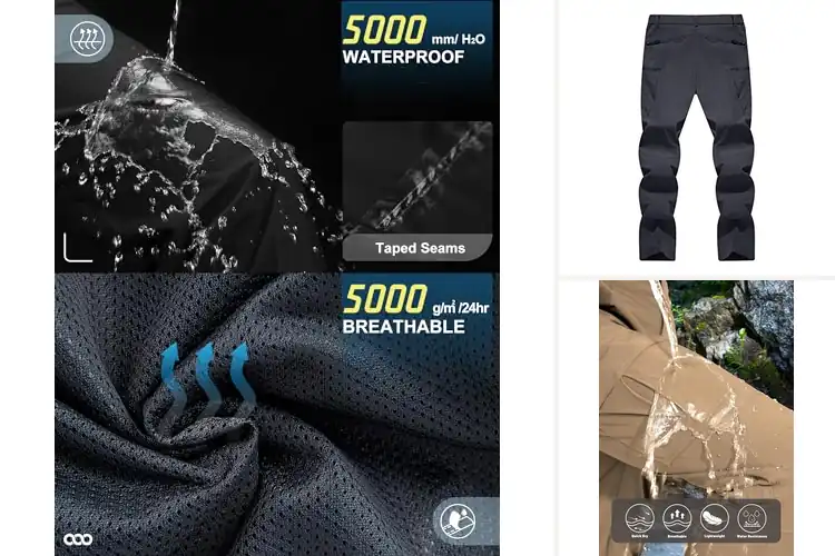 Detailed view of Best Waterproof Pants for Hiking: Stay Dry, Hike Happy